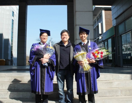 2016 졸업식(Mun, KY and Kim, YH)